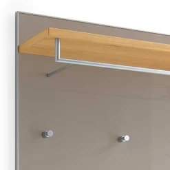 Wohnen Garderobe Diecca in Taupe