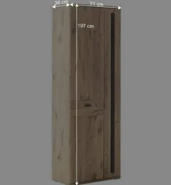 Wohnen Garderobe Dielenmöbel Set modern - Baiamare (fünfteilig)