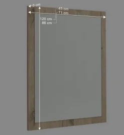 Wohnen Garderobe Dielenmöbel Set modern - Baiamare (fünfteilig)