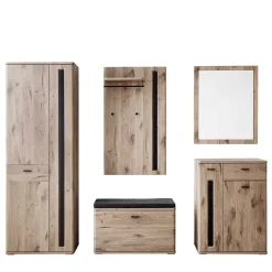 Wohnen Garderobe Dielenmöbel Set modern - Baiamare (fünfteilig)