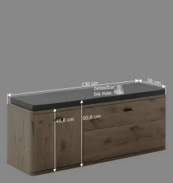 Wohnen Garderobe Flurbank mit Schuhaufbewahrung - Baiamare