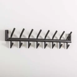 Wohnen Bürogarderoben*Garderobe Hakenleiste aus Metall Rundrohr - Quoterra