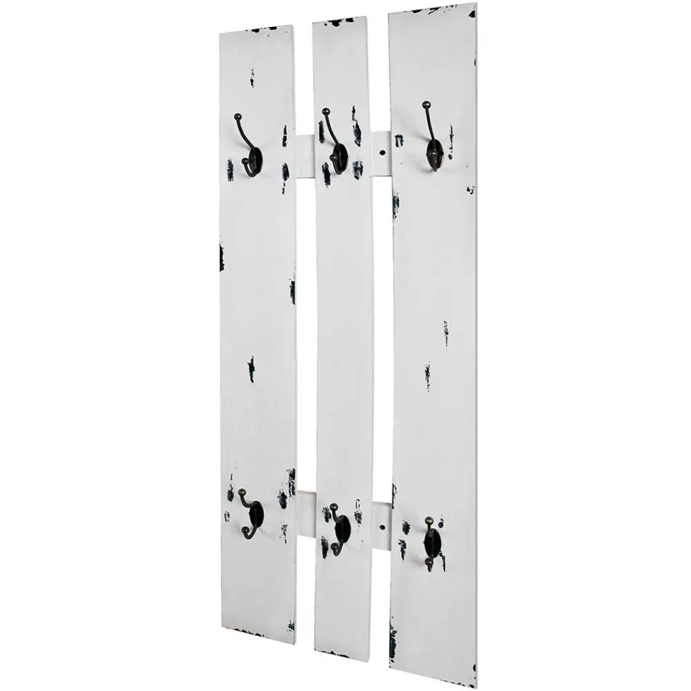 Wohnen Garderoben|Garderoben*Garderobe in Antikweiß Shabby Style - Princiva