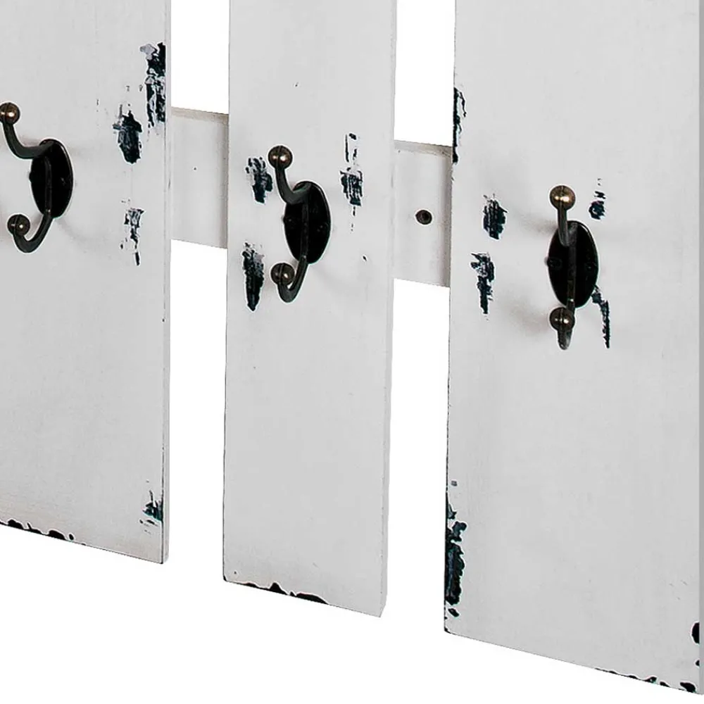 Wohnen Garderoben|Garderoben*Garderobe in Antikweiß Shabby Style - Princiva