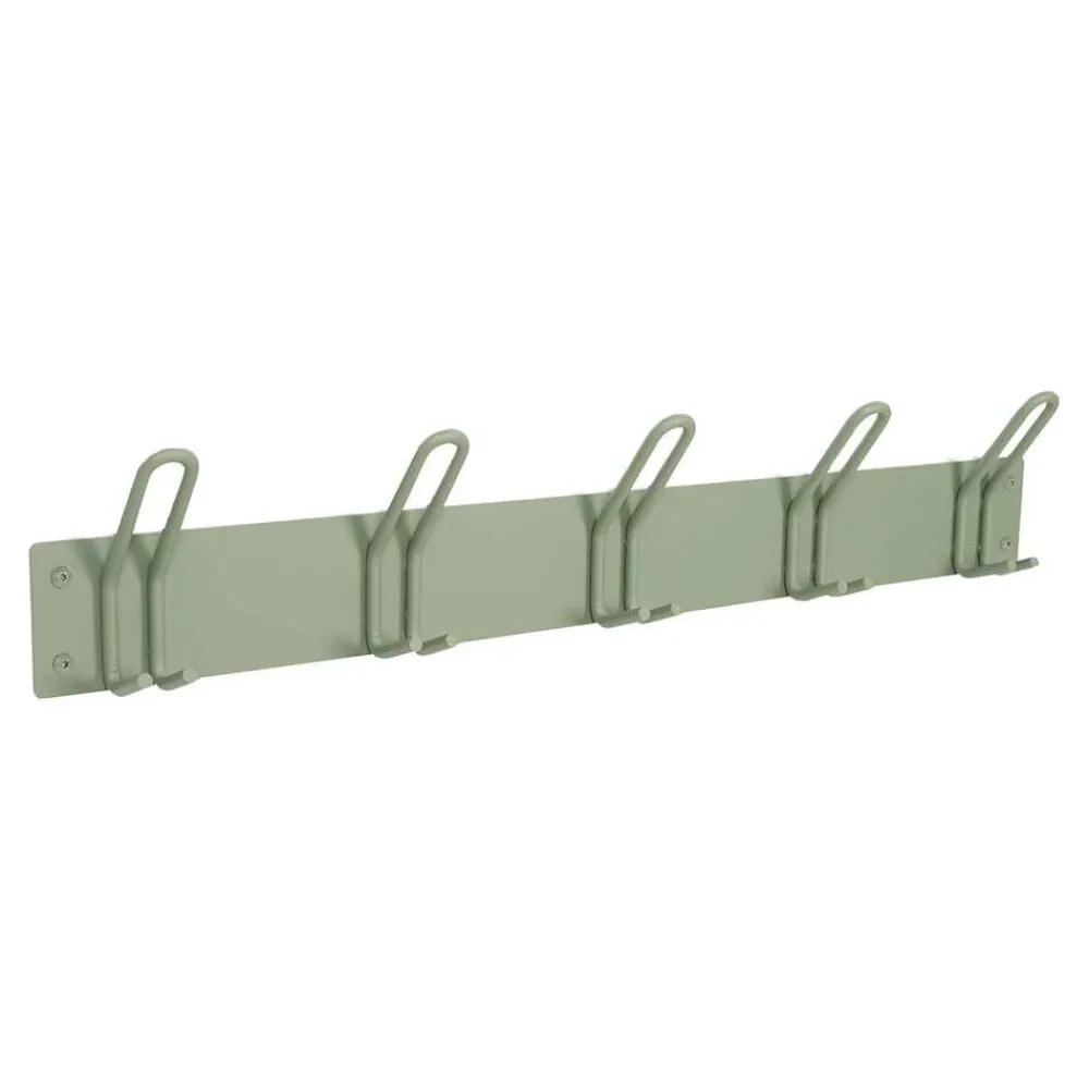 Wohnen Garderoben|Garderoben*Garderobe in Graugrün pulverbeschichtet - Mecia