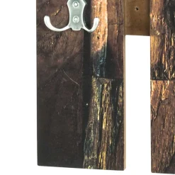 Wohnen Graue Möbel|Garderoben*Garderobe in Holzoptik Antik & Silber - Maggio