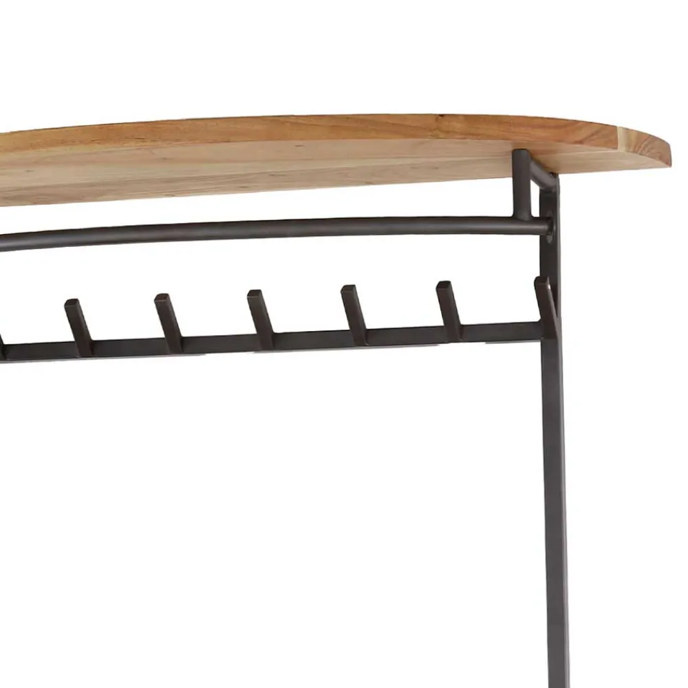 Wohnen Loft Möbel|Industrial Möbel*Garderobe mit 16 Haken und Stange - Drucana