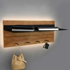 Wohnen Bürogarderoben*Garderobe mit indirekter Beleuchtung LED - Citrosca