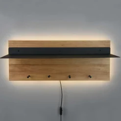 Wohnen Bürogarderoben*Garderobe mit indirekter Beleuchtung LED - Citrosca