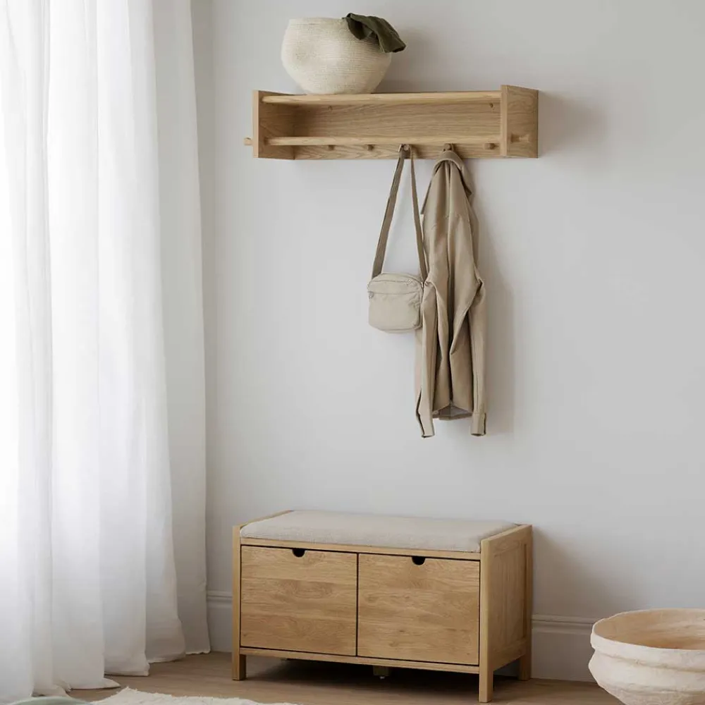 Wohnen Garderobe und Bank Kombi - Pastranac (zweiteilig)