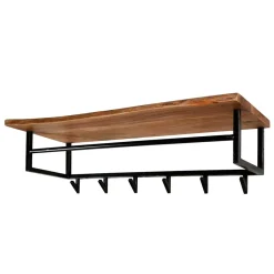 Wohnen Garderoben|Garderoben*Garderobe zum Aufhängen aus Metall Schwarz - Porongo