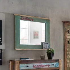 Wohnen Vintage Möbel|Diele Komplett*Garderoben Kombination Creek im Vintage Look (sechsteilig)