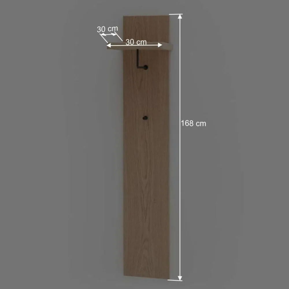 Wohnen Garderoben Möbel Kombi mit LED - Arkadiuz (vierteilig)