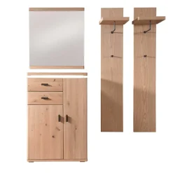 Wohnen Garderoben Möbel Kombi mit LED - Arkadiuz (vierteilig)