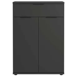 Wohnen Garderoben Möbelset in Dunkelgrau - Tarlotta (dreiteilig)