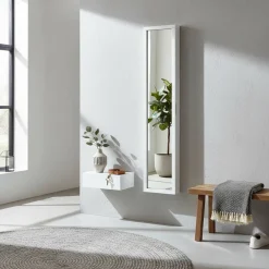 Wohnen Garderoben Schlüsselkasten Gorfu miit Spiegel