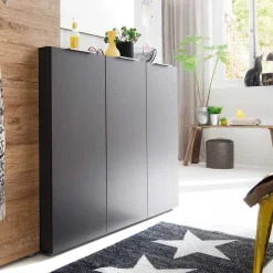 Wohnen Garderoben Sideboard Masculino in Anthrazit