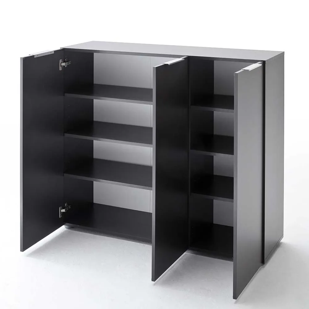 Wohnen Garderoben Sideboard Masculino in Anthrazit