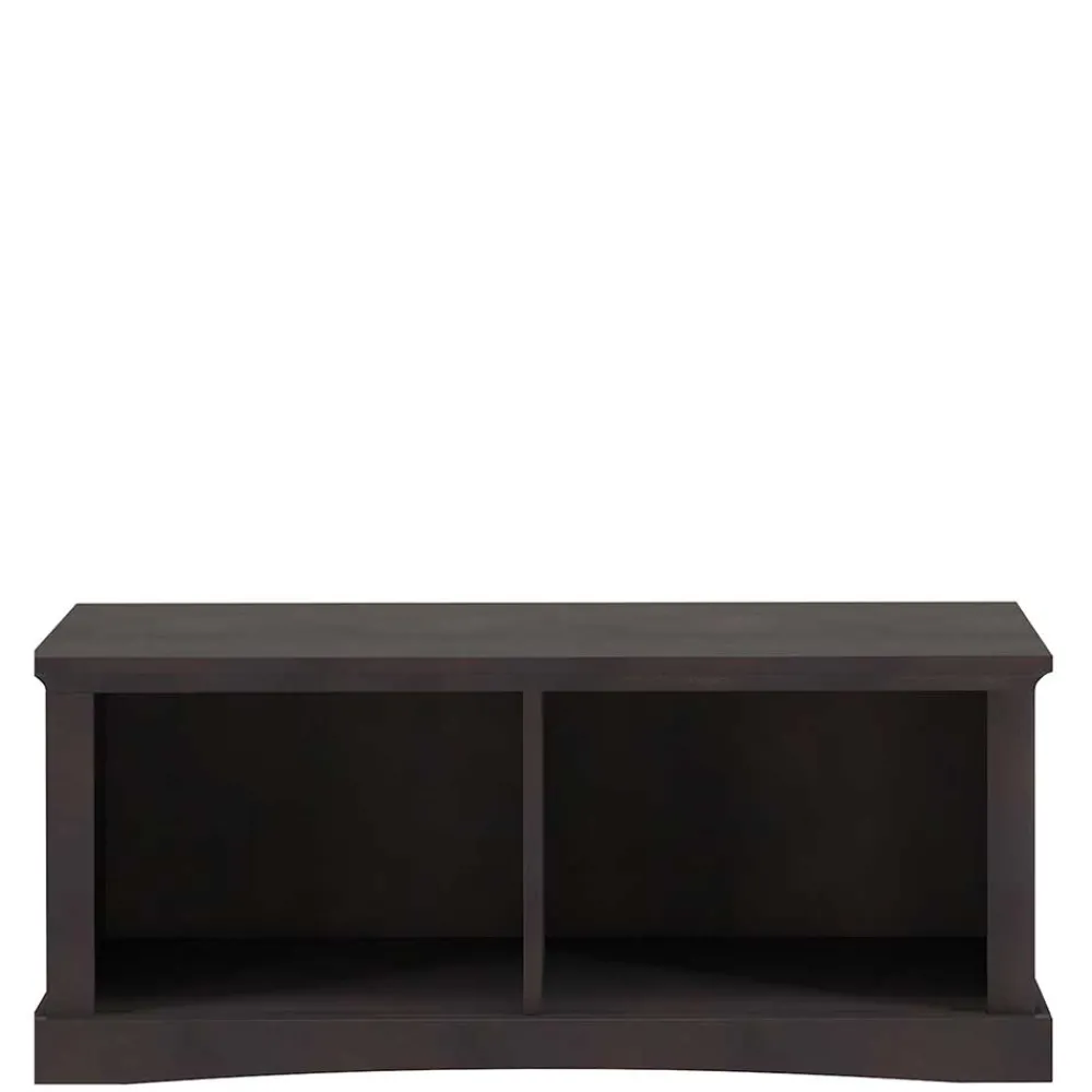 Wohnen Schuhschränke|Garderobenbänke*Garderobenbank in Dunkelbraun - Alicudia