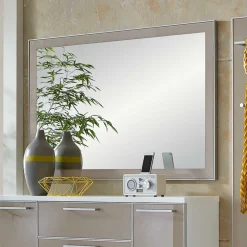 Wohnen Garderobenkombination Srocca in Taupe Glas beschichtet (dreiteilig)