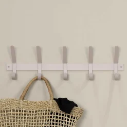 Wohnen Bürogarderoben*Garderobenleiste in Taupe pulverbeschichtet - Aadam