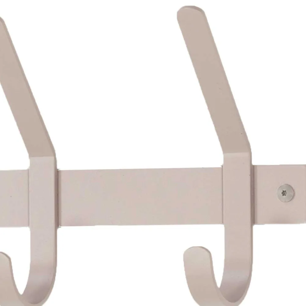 Wohnen Bürogarderoben*Garderobenleiste in Taupe pulverbeschichtet - Aadam