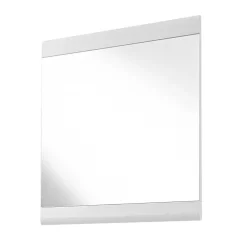 Wohnen Garderobenmöbel Set Brosgo in Weiß und Silbereiche (fünfteilig)