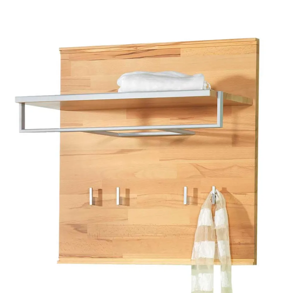 Wohnen Garderobenmöbel Set Coestra aus Kernbuche Massivholz (dreiteilig)