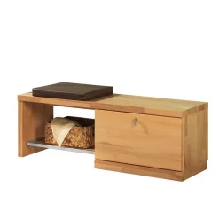 Wohnen Garderobenmöbel Set Coestra aus Kernbuche Massivholz (dreiteilig)