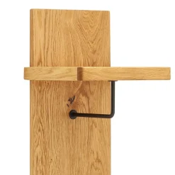 Wohnen Bürogarderoben*Garderobenpaneel aus Balkeneiche Massivholz - Robats