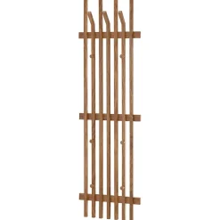 Wohnen Garderoben|Garderoben*Garderobenpaneel aus Eichenholz Leisten - Gangizo