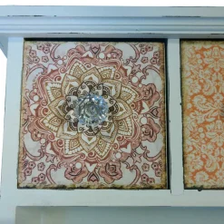 Wohnen Garderobenpaneel Feeling in Weiß Bunt