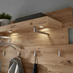 Wohnen Bürogarderoben*Garderobenpaneel in Holz Optik Wildeiche - Symbrosia