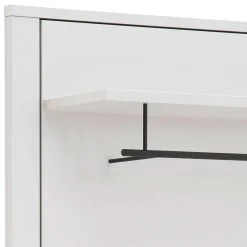 Wohnen Bürogarderoben*Garderobenpaneel in Lichtgrau mit Wildeiche - Ballina