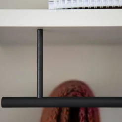 Wohnen Bürogarderoben*Garderobenpaneel in Lichtgrau mit Wildeiche - Ballina