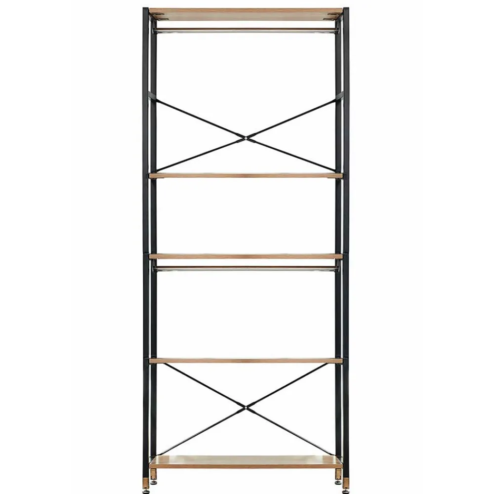 Wohnen Garderoben|Garderoben*Garderobenregal mit 5 Böden in Akazie Optik - Favorite