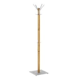 Wohnen Garderobenständer aus Eiche Massivholz - Lagaska