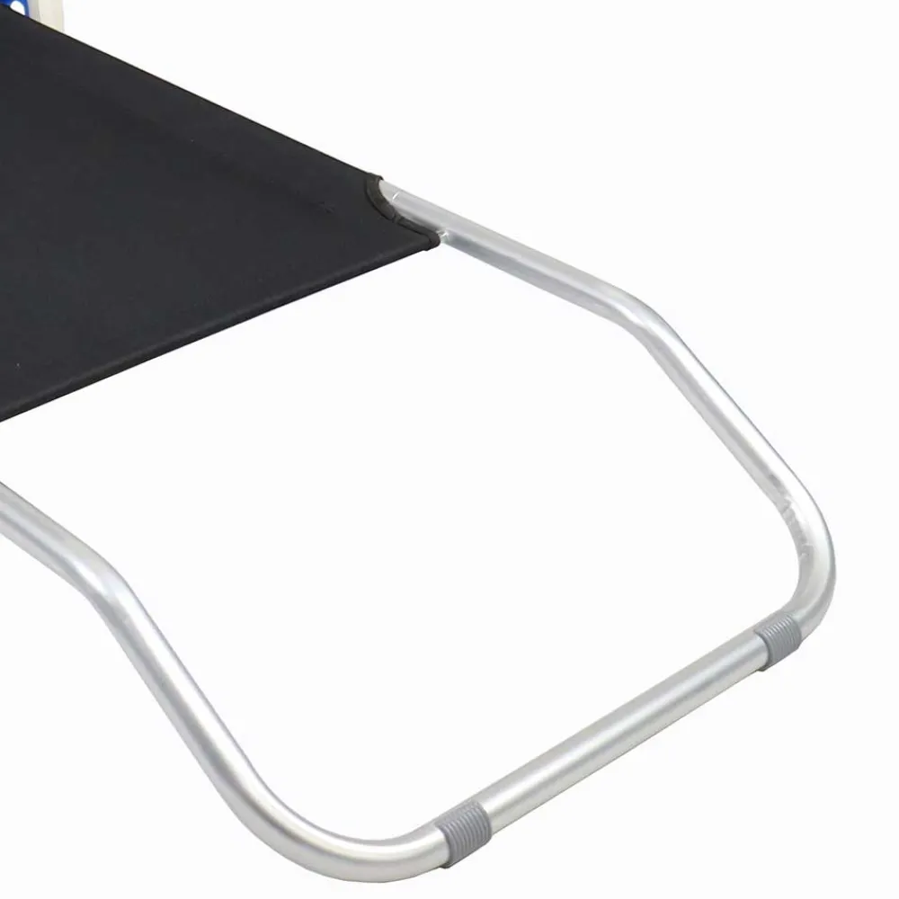 Wohnen Garten & Strand Roll-Liege mit Dach - Locoro