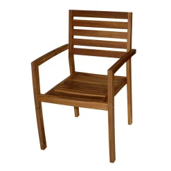 Wohnen Garten Armlehnenstühle aus Akazie - Alpes (2er Set)