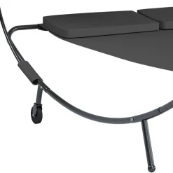 Wohnen Schwarze Möbel|Graue Möbel*Garten Doppelliege mit Sonnendach - Jokna