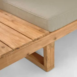 Wohnen Jugend-Sitzgruppen*Garten Ecksofa & Tisch aus Akazie - Captino (zweiteilig)