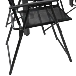 Wohnen Balkonmöbel|Terrassenmöbel*Garten Essgruppe in Schwarz - Kameron (siebenteilig)