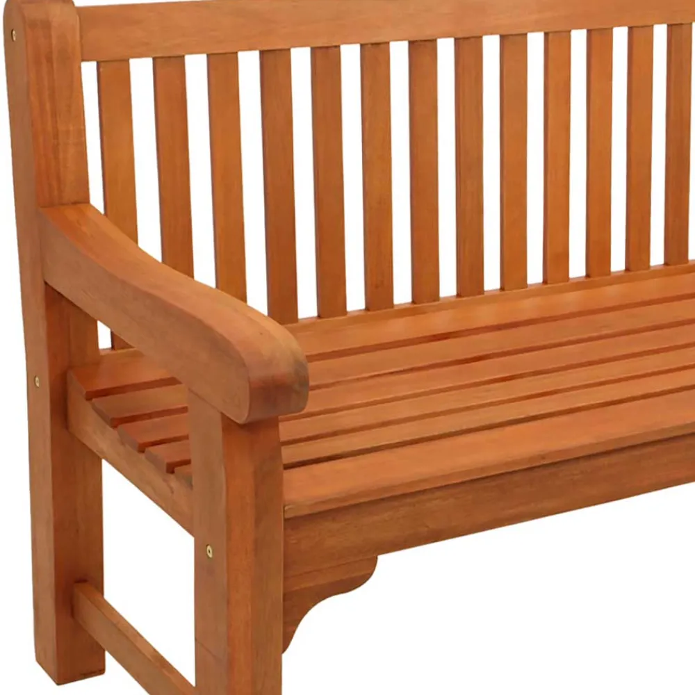 Wohnen Küchenbänke|Esszimmerbänke*Garten Holzbank mit drei Sitzplätzen - Shanna