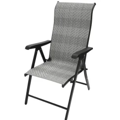 Wohnen Garten Klappsessel Set in Grau - Adagios (2er Set)