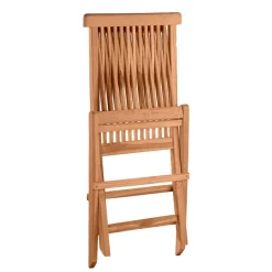 Wohnen Balkonmöbel|Korbmöbel*Garten Klappstühle aus Holz - Klahuma (2er Set)