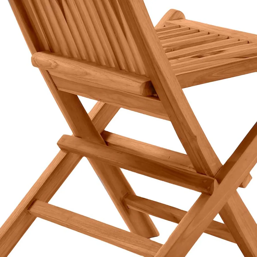 Wohnen Balkonmöbel|Korbmöbel*Garten Klappstühle aus Holz - Klahuma (2er Set)