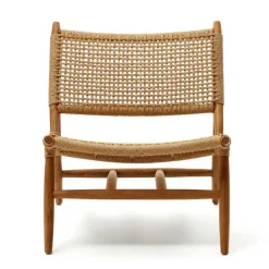 Wohnen Garten Lounge Sessel aus Geflecht - Max