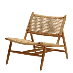 Wohnen Garten Lounge Sessel aus Geflecht - Max