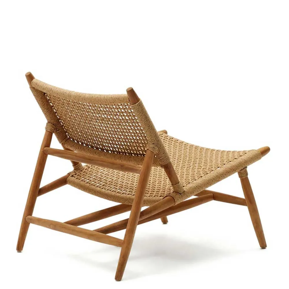 Wohnen Garten Lounge Sessel aus Geflecht - Max