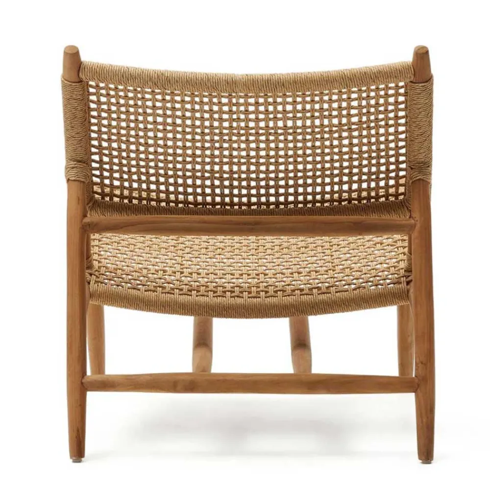 Wohnen Garten Lounge Sessel aus Geflecht - Max